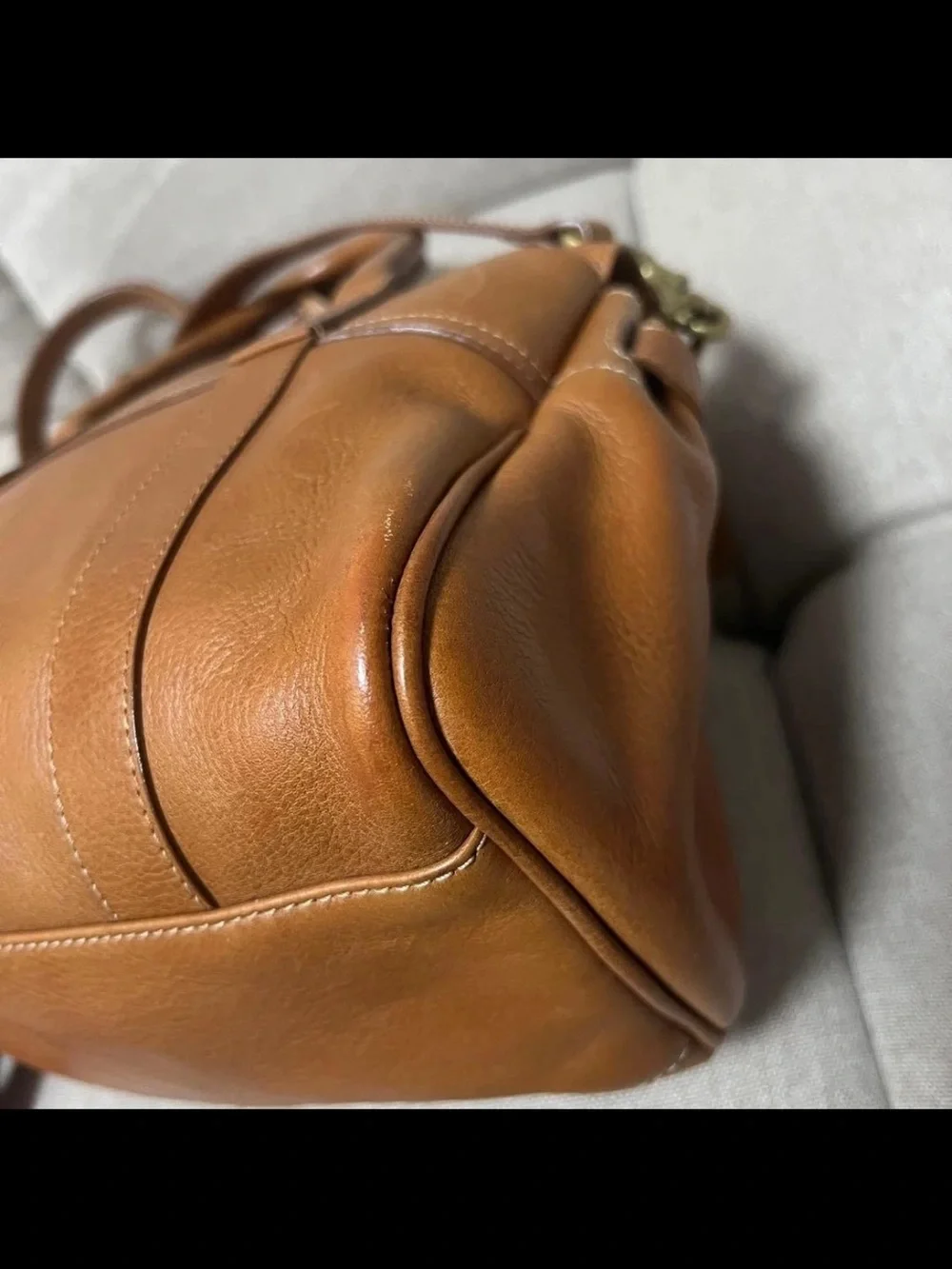 Mulberry structured satchel